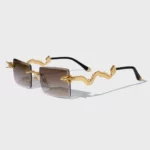 Luxury Customized Sunglasses YT-LCS024 Brown Dragon