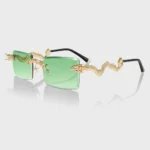 Luxury Customized Sunglasses YT-LCS024-Green