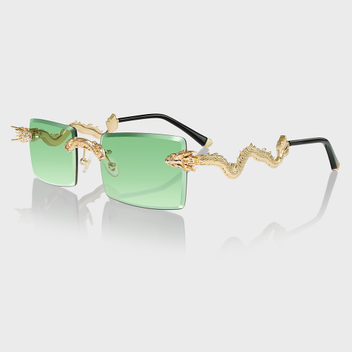 Luxury Customized Sunglasses YT-LCS024-Green