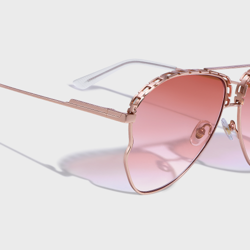 OEM ODM Customized Fashion Metal Sunglasses YT-FMS136