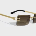 OEM ODM Customized Fashion Rimless Sunglasses YT-FRS201