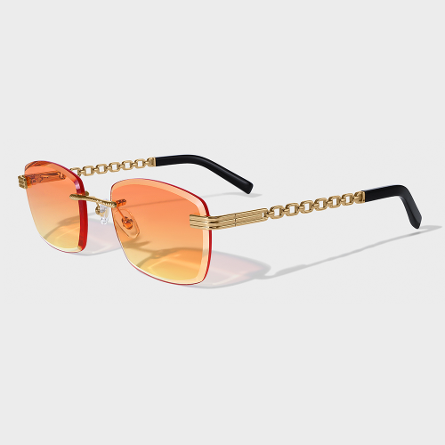 OEM ODM Customized Fashion Rimless Sunglasses YT-FRS205