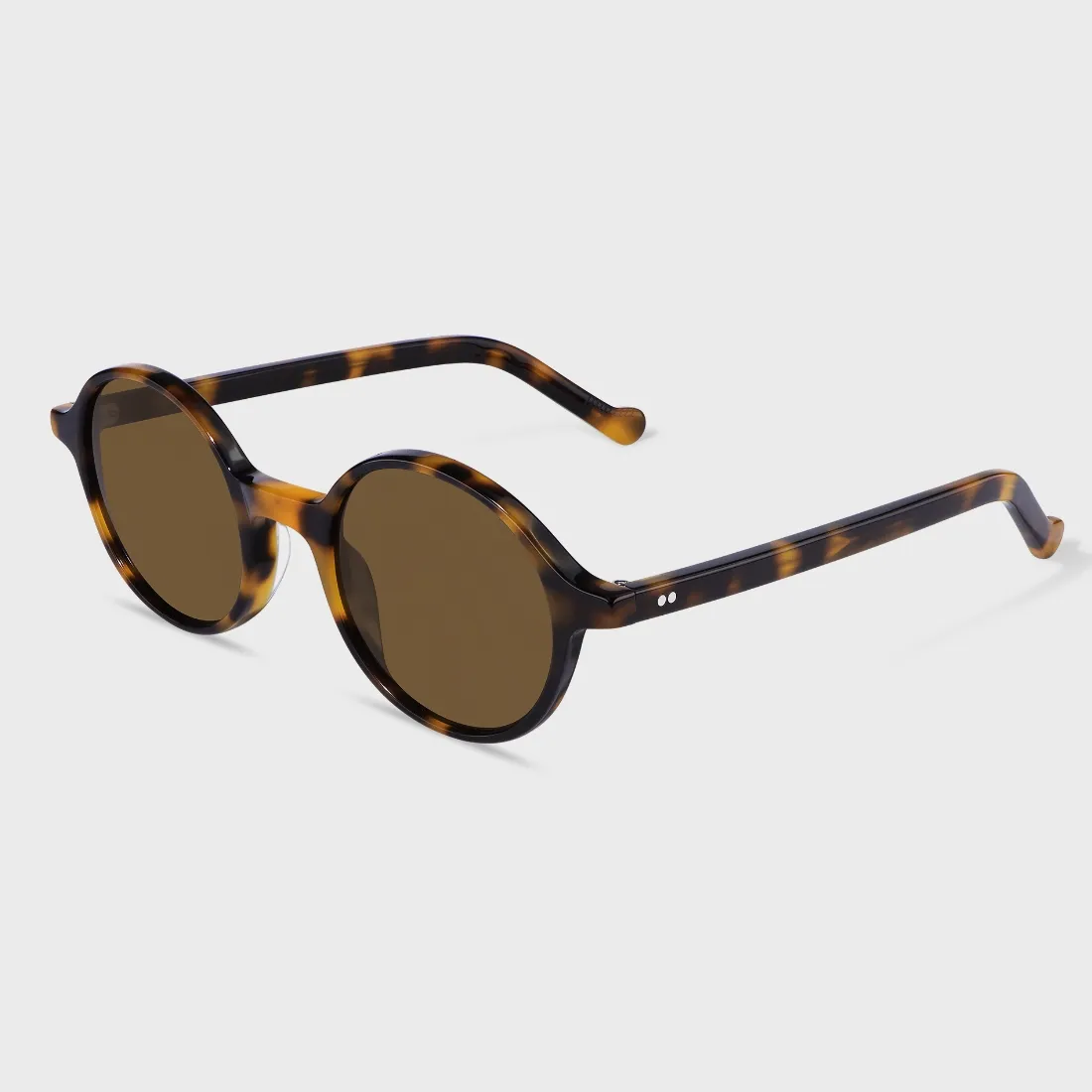 YT-317 Tortoiseshell Around Fashion Sunglasses