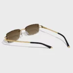 OEM ODM Customized Fashion Rimless Sunglasses YT-FRS210