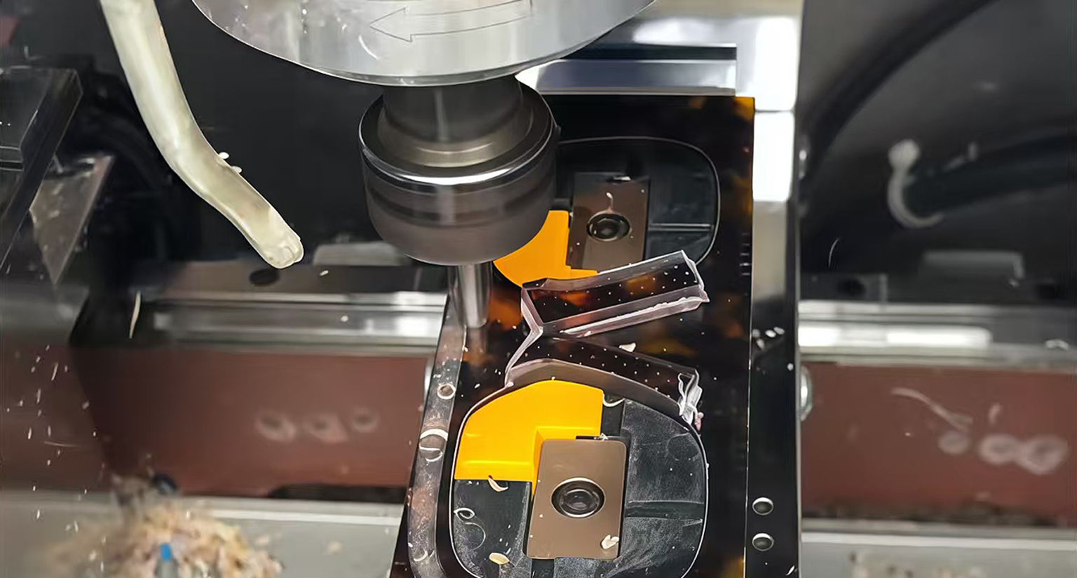 CNC machining and roller forming for sunglass frames