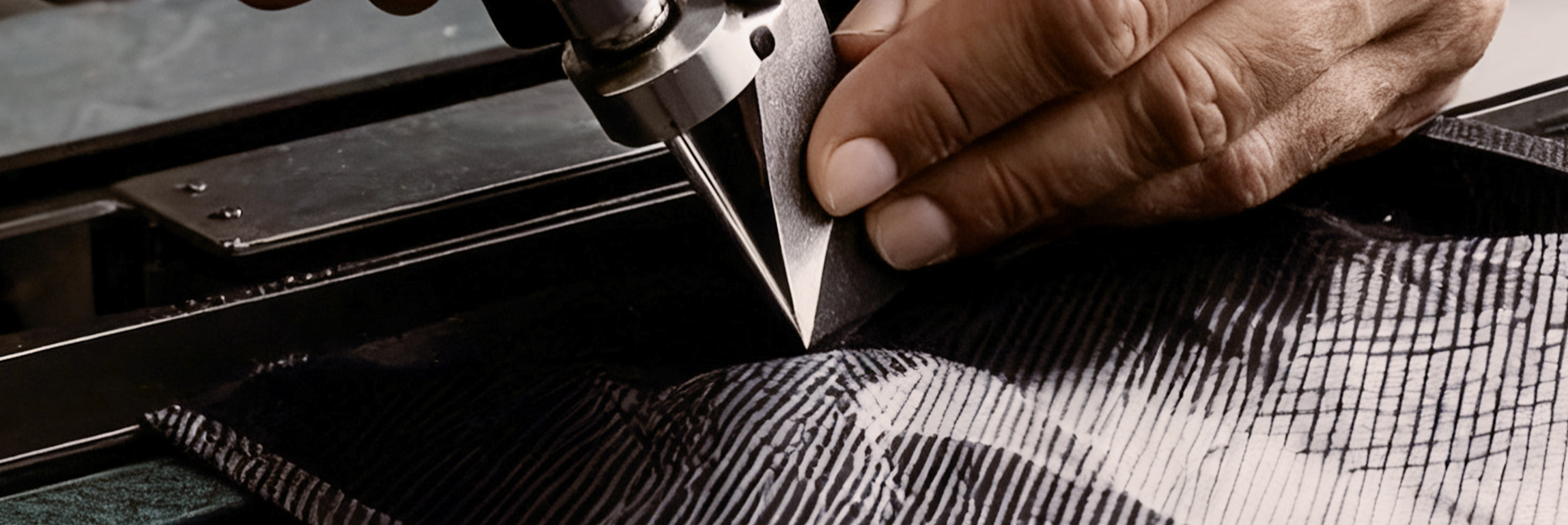 Close up of raw carbon fiber weave texture