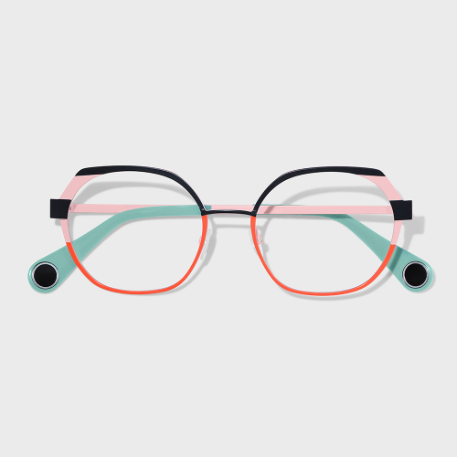 Customized Fashion Metal Optical Glasses YETO-251