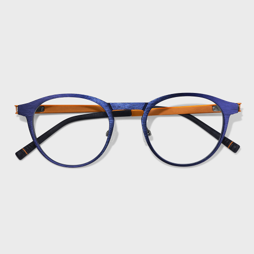 Customized Fashion Metal Optical Glasses YETO-253