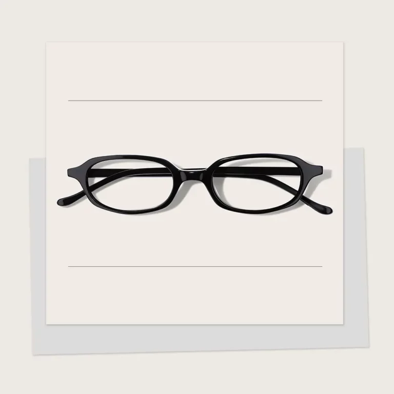 YETO-502 dark red oval eyeglasses with glossy acetate frames, rear-side view showing temple arms and hinges.