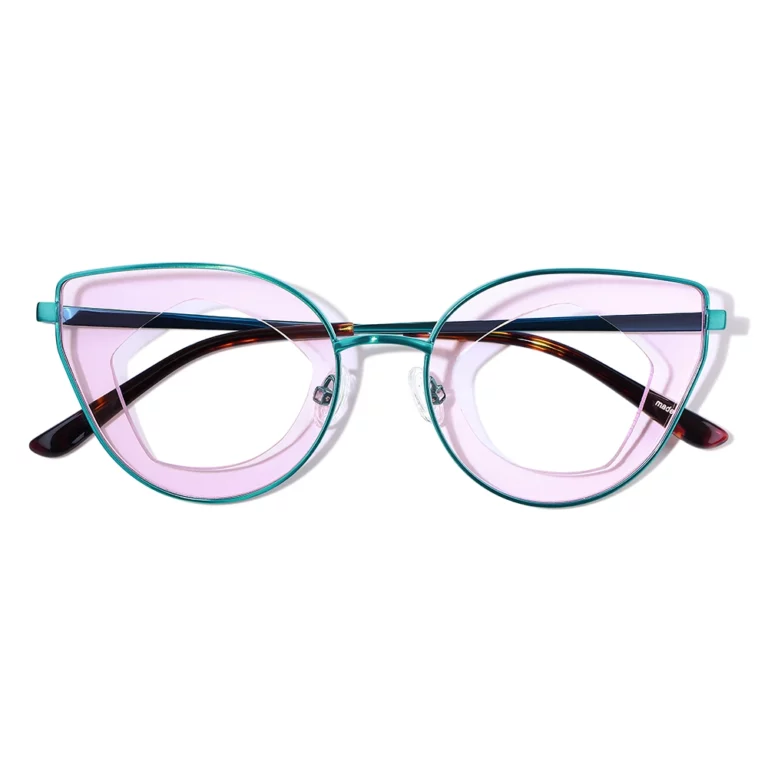 Customized Fashion Metal Optical Glasses YETO-259