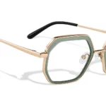 Customized Fashion Metal Optical Glasses YETO-261
