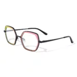 Customized Fashion Metal Optical Glasses YETO-262