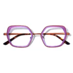 Customized Fashion Metal Optical Glasses YETO-262