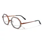 Customized Fashion Metal Optical Glasses YETO-263