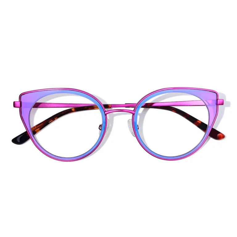 Customized Fashion Metal Optical Glasses YETO-265