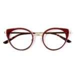 Customized Fashion Metal Optical Glasses YETO-265
