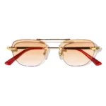 OEM ODM Customized Fashion Metal Sunglasses YET-233