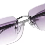 OEM ODM Customized Fashion Metal Sunglasses YET-232