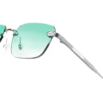 OEM ODM Customized Fashion Metal Sunglasses YET-232